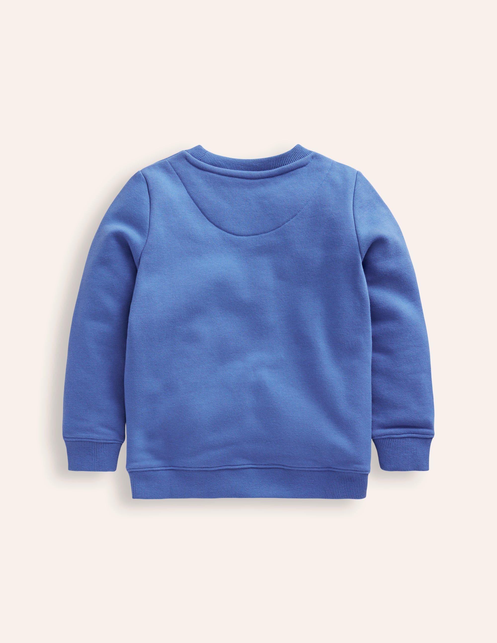 Appliqué Sweatshirt-Bluejay Blue Unicorn - Image 2