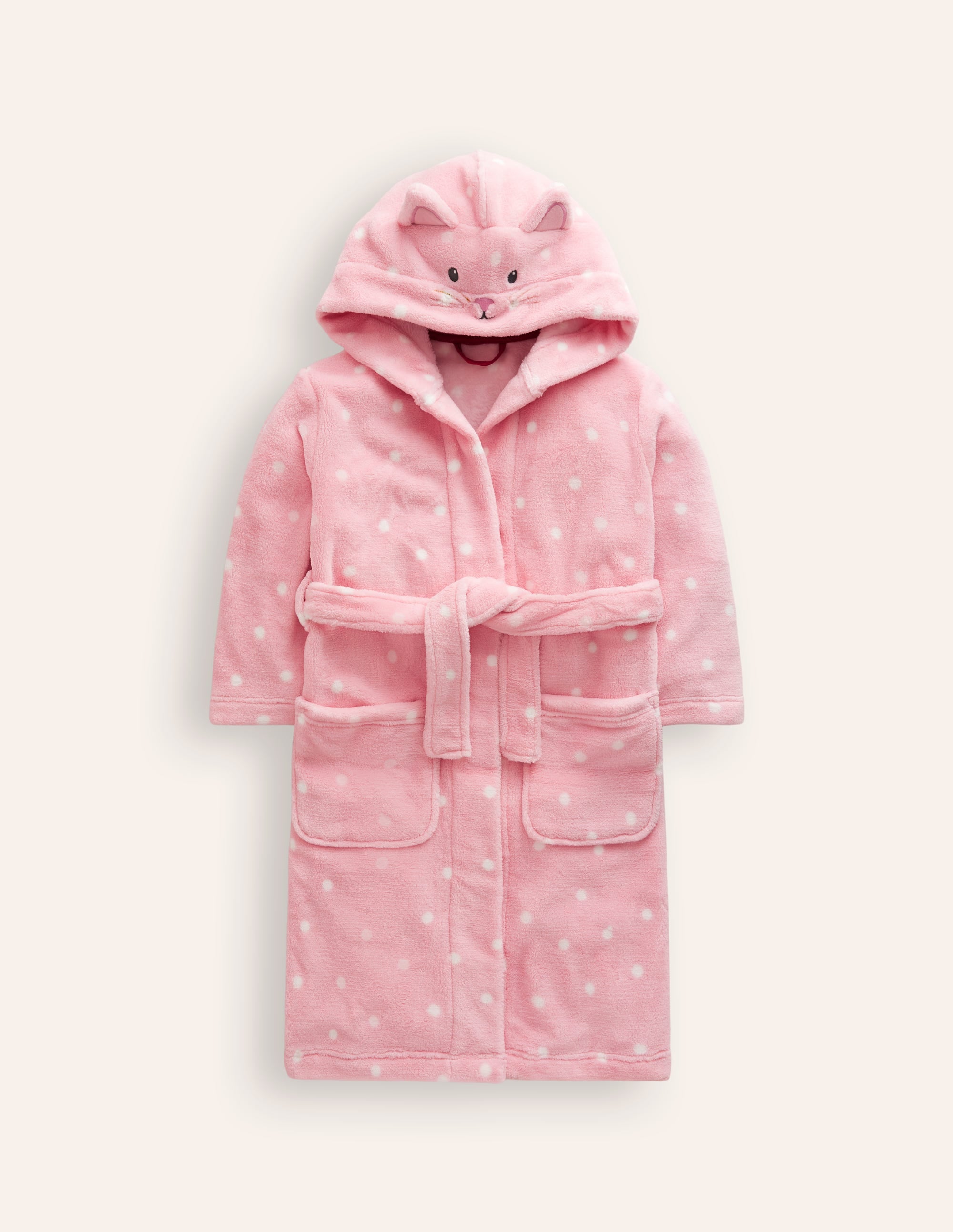Dressing Gown-Boto Pink Cat - Image 1