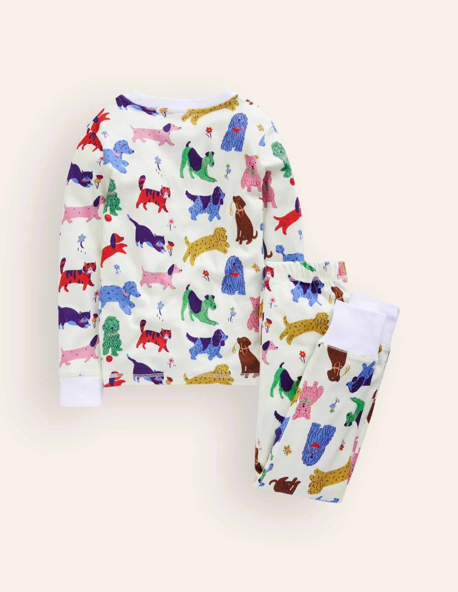 Snug Long John Pyjamas-Park Play Pets - Image 1