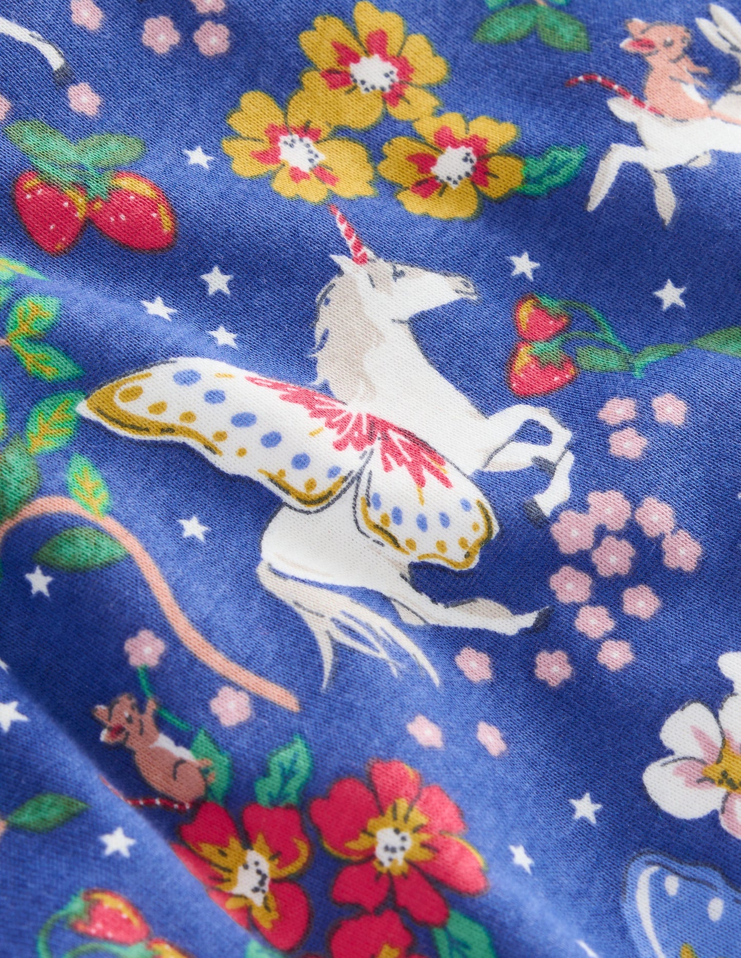 Snug Glow-In-The-Dark Pyjamas-Bluejay Unicorn