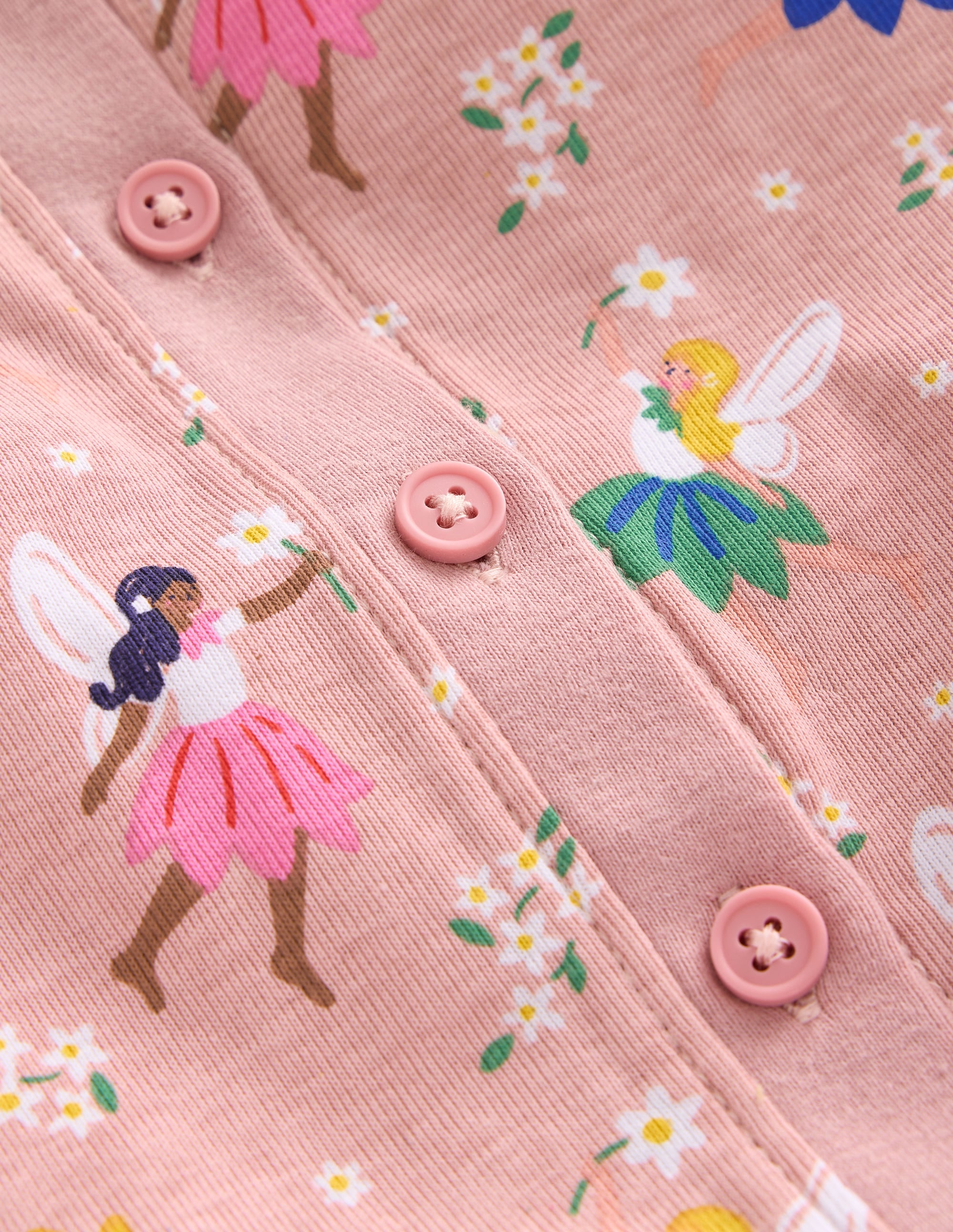 Snug All-In-One Pyjama-Boto Pink Fairies - Image 3