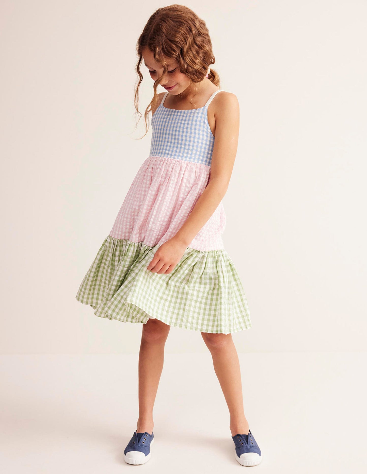 Deadstock Dresses-Gingham Hotchpotch