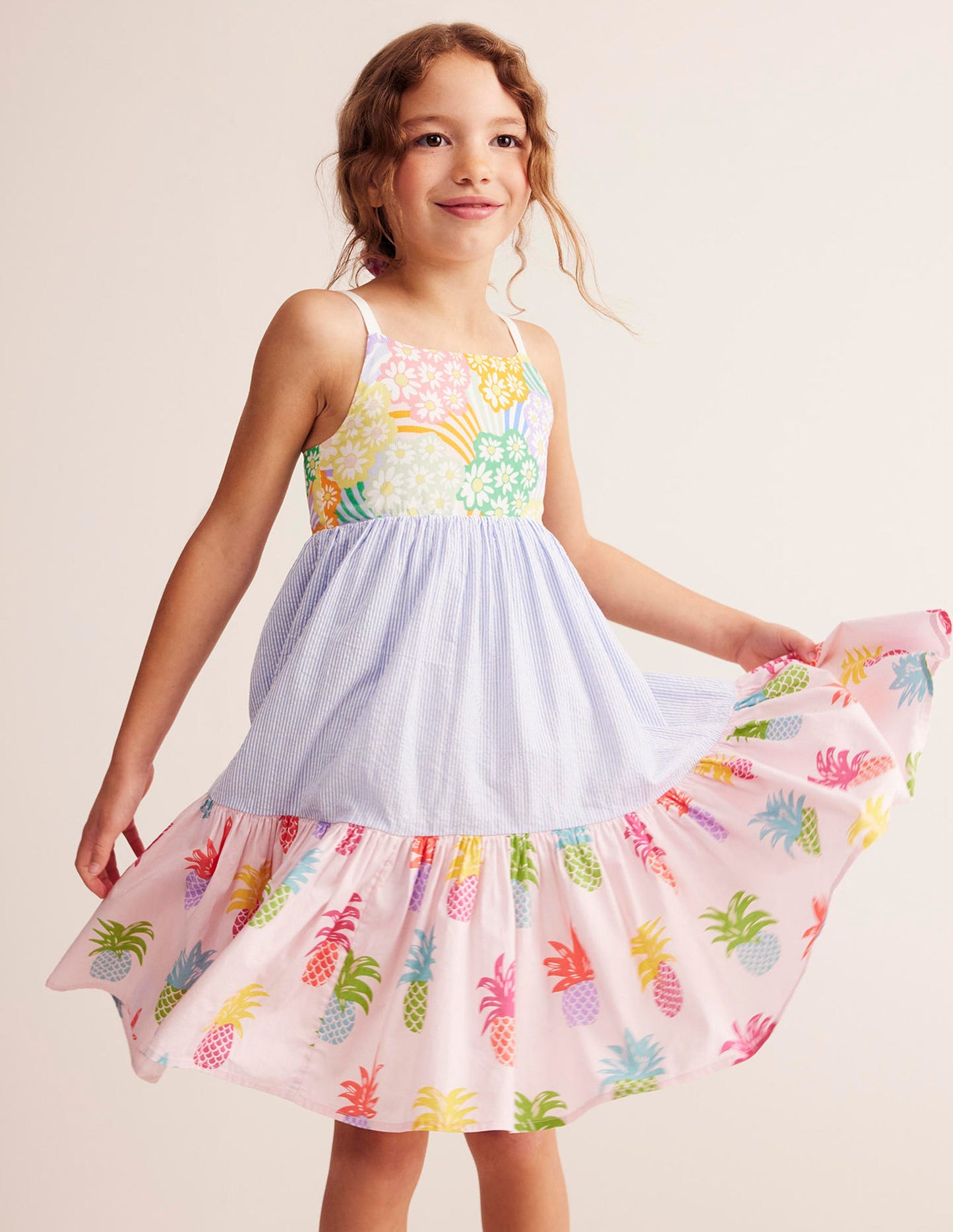 Deadstock Dresses-Pink Pineapple Hotchpotch