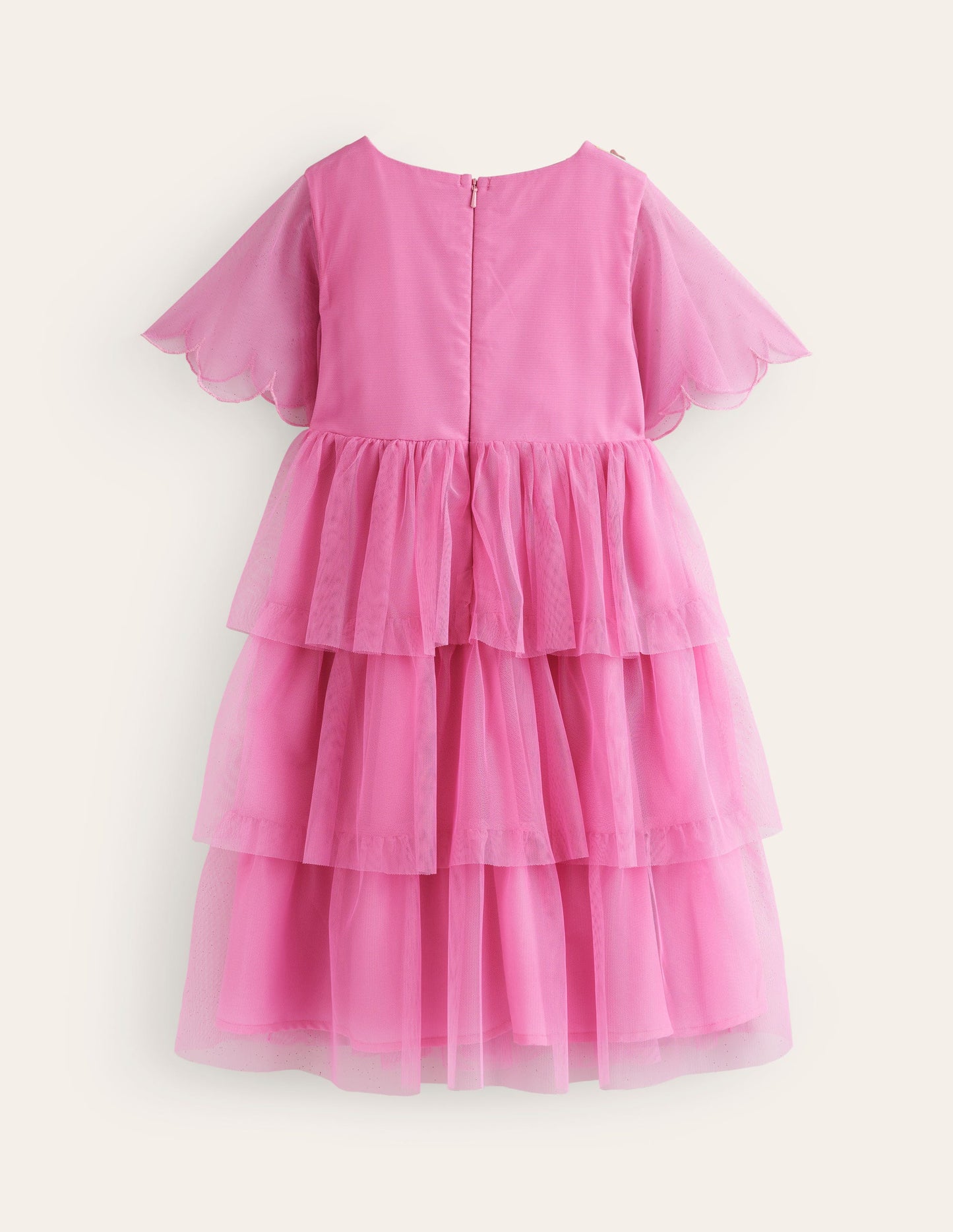 Butterfly Bodice Tulle Dress-Formica Pink Butterfly