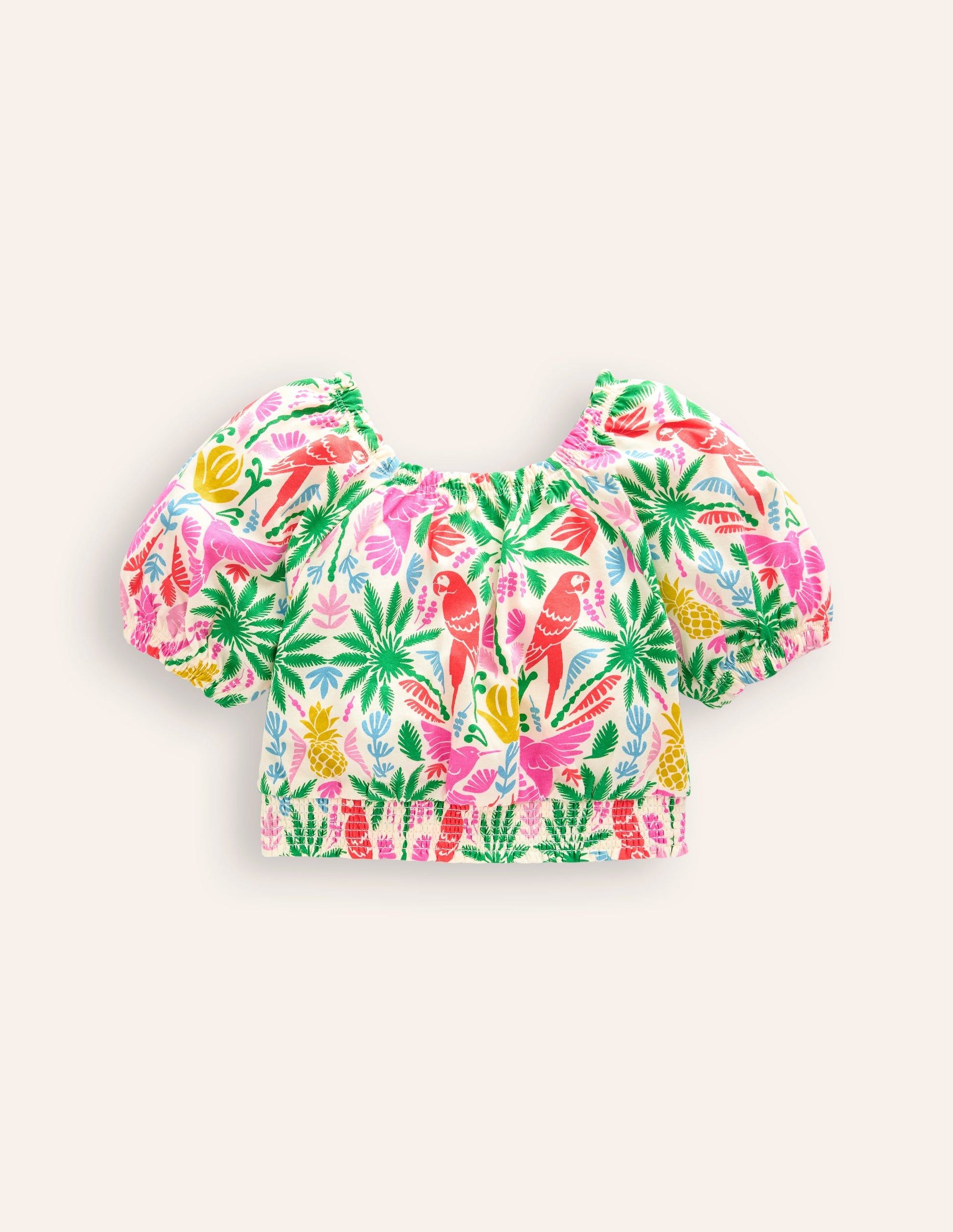 Bubble Top-Multi Rainbow Palm-4