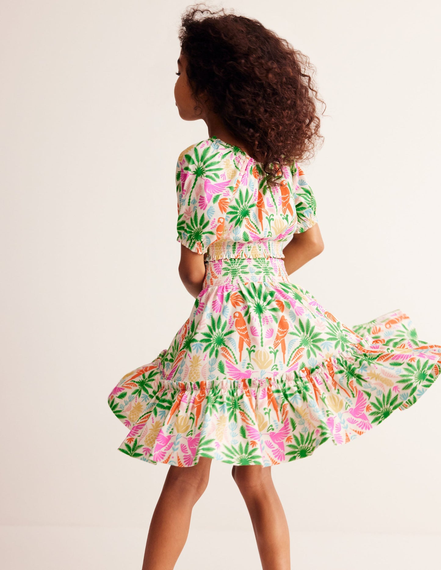 Bubble Top-Multi Rainbow Palm