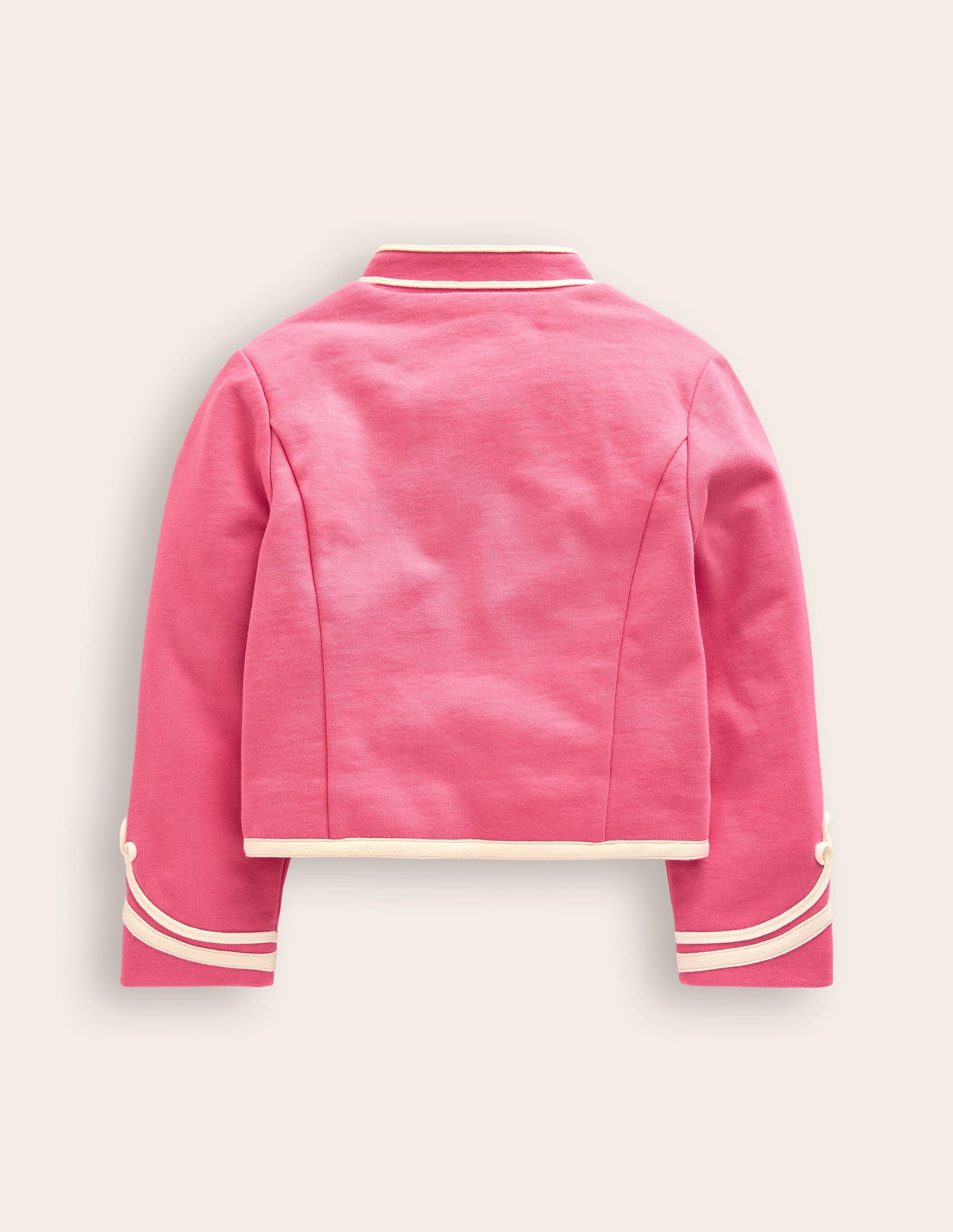 Floral Military Jacket-Rose Pink-2