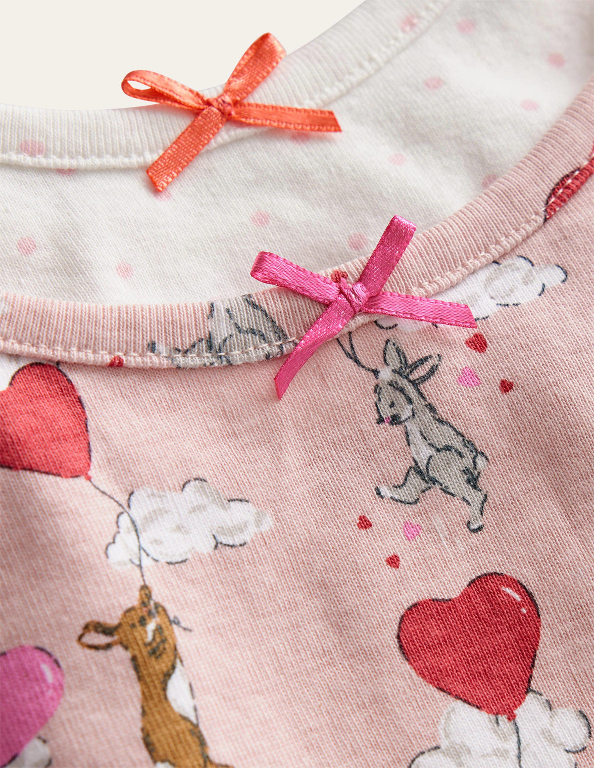 Vests 2 Pack-Pink Bunny Hearts-3
