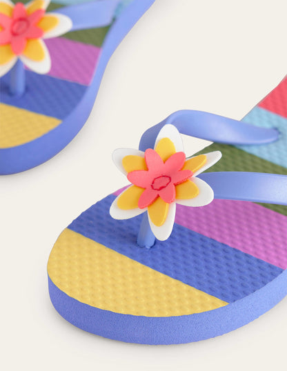 Fun Flip Flops-Multi Stripe