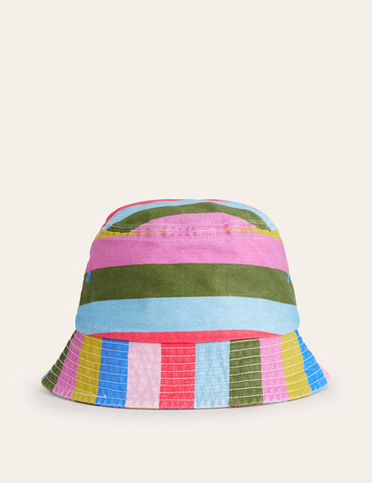 Bucket Hat-Multi Stripe-1