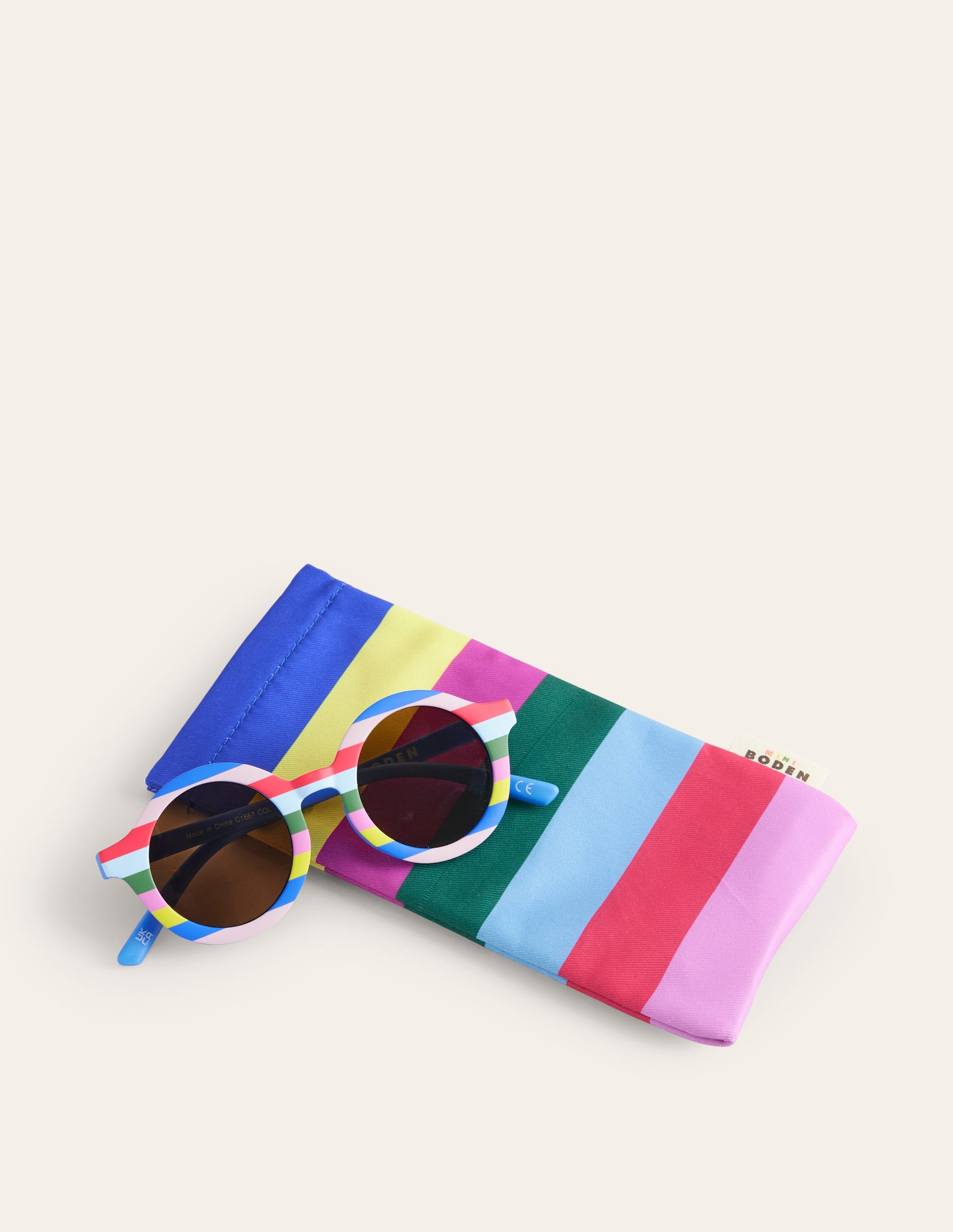 Classic Sunglasses-Rainbow Print-3