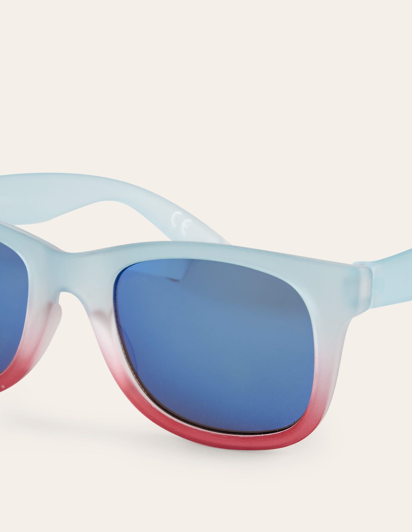 Classic Sunglasses-Blue/Red