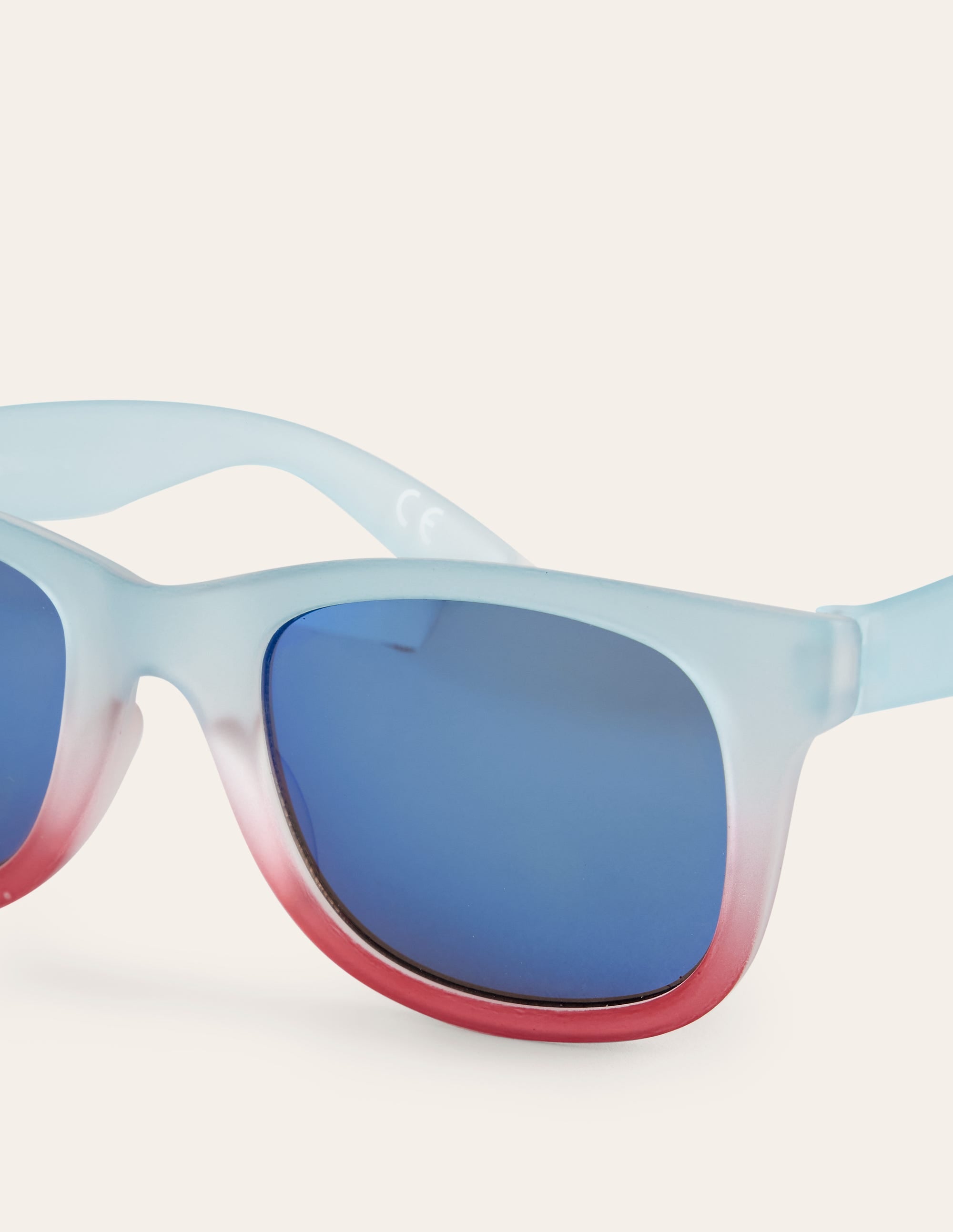 Classic Sunglasses-Blue/Red - Image 3