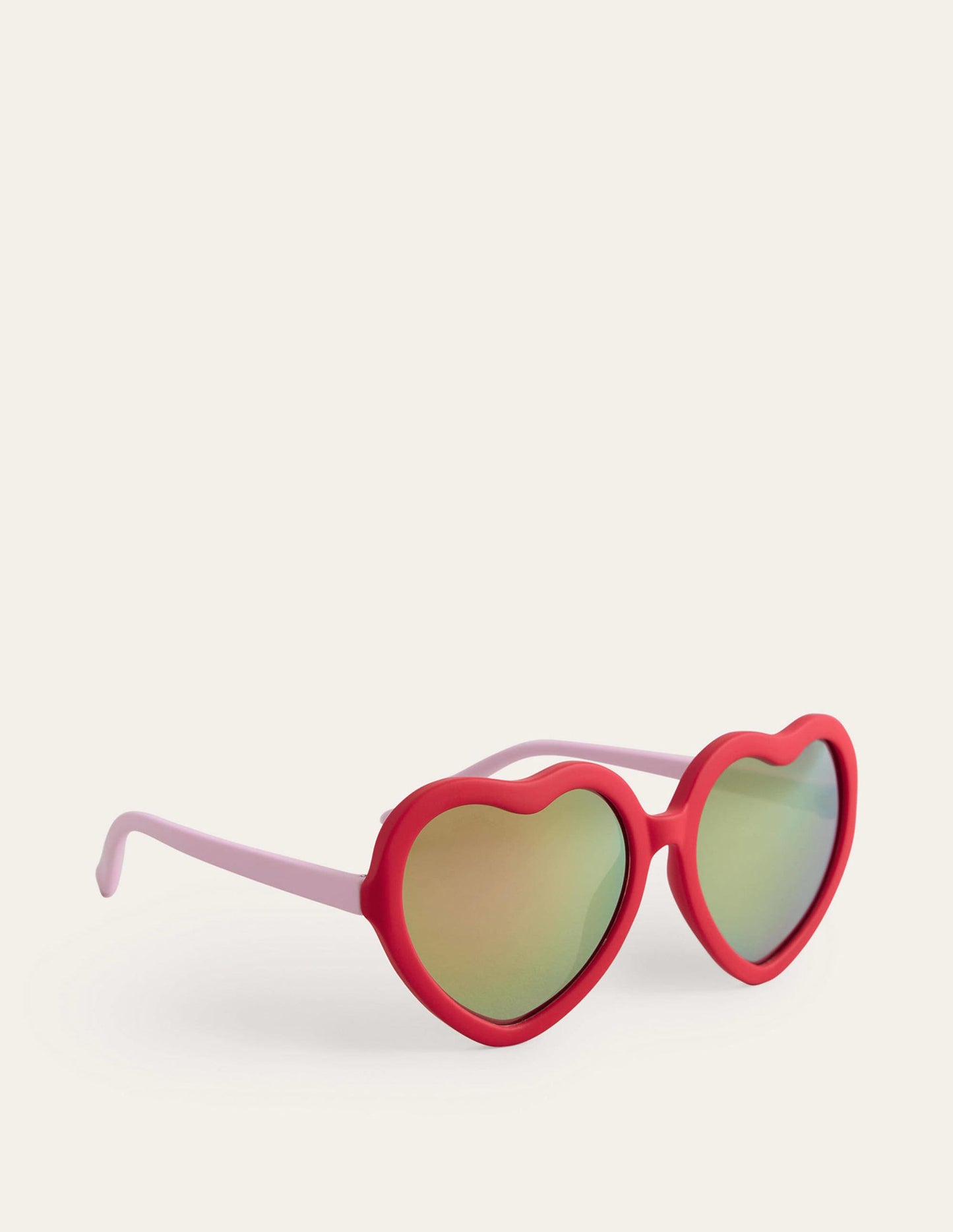 Fun Sunglasses-Red Hearts