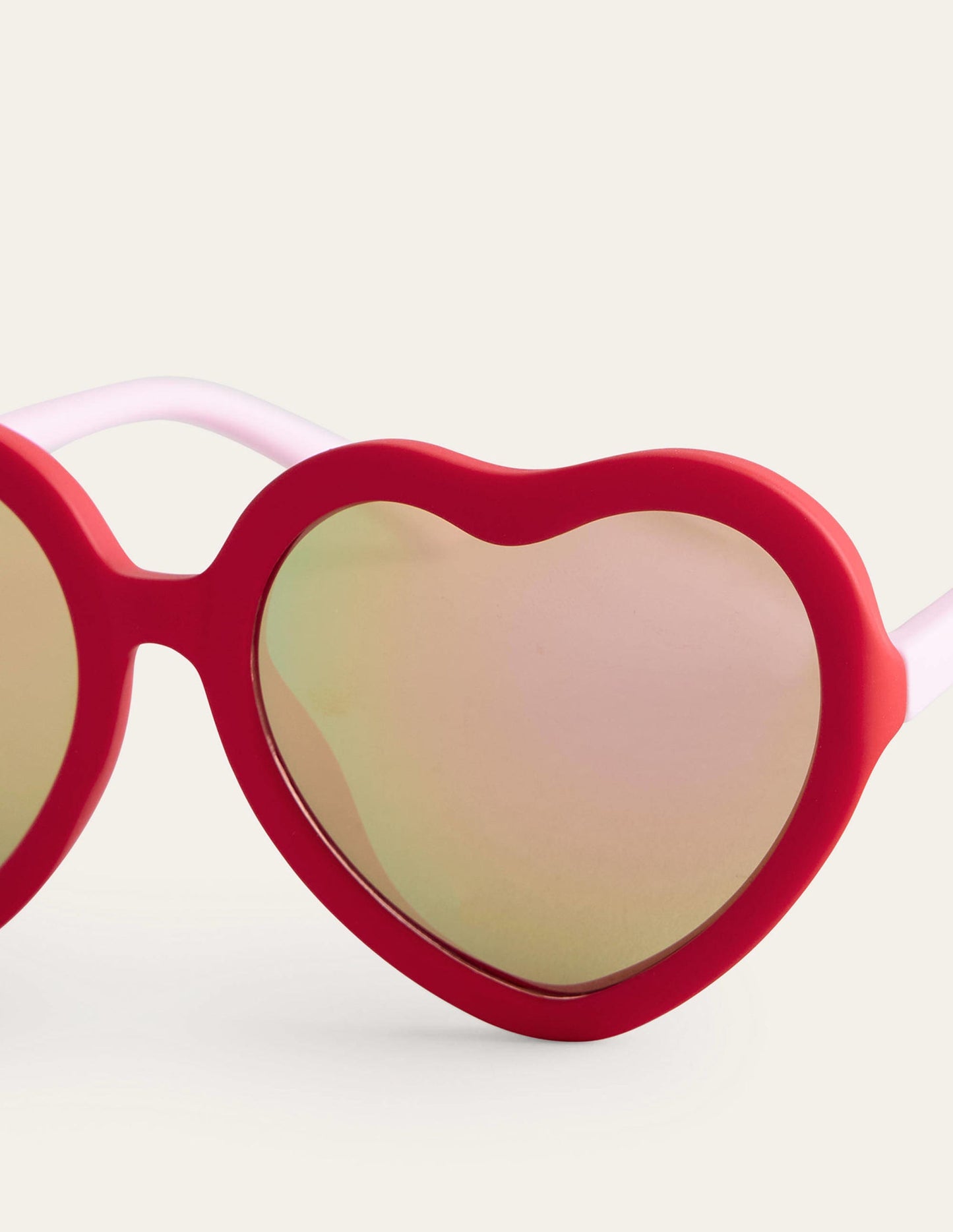 Fun Sunglasses-Red Hearts