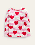 Fun Breton-Poppy Red Heart