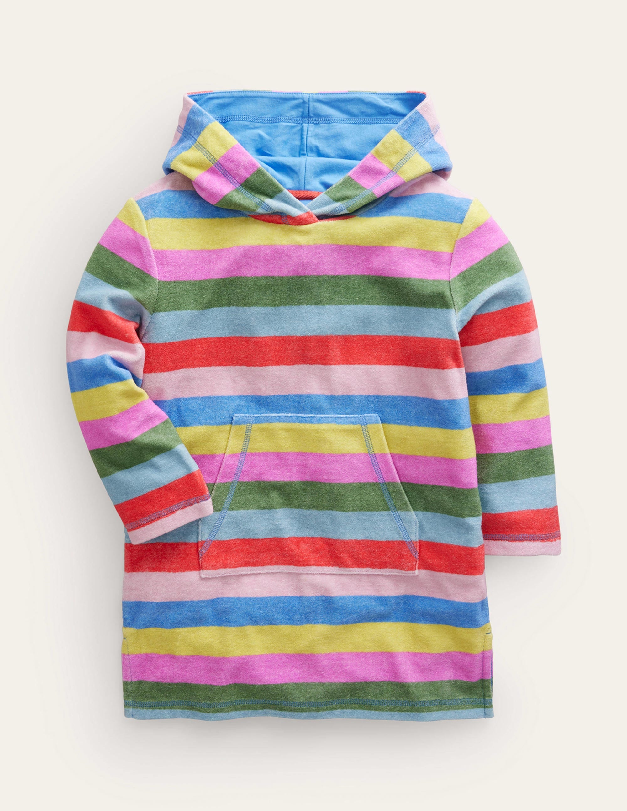 Towelling Throw-On-Multi Stripe - Image 1