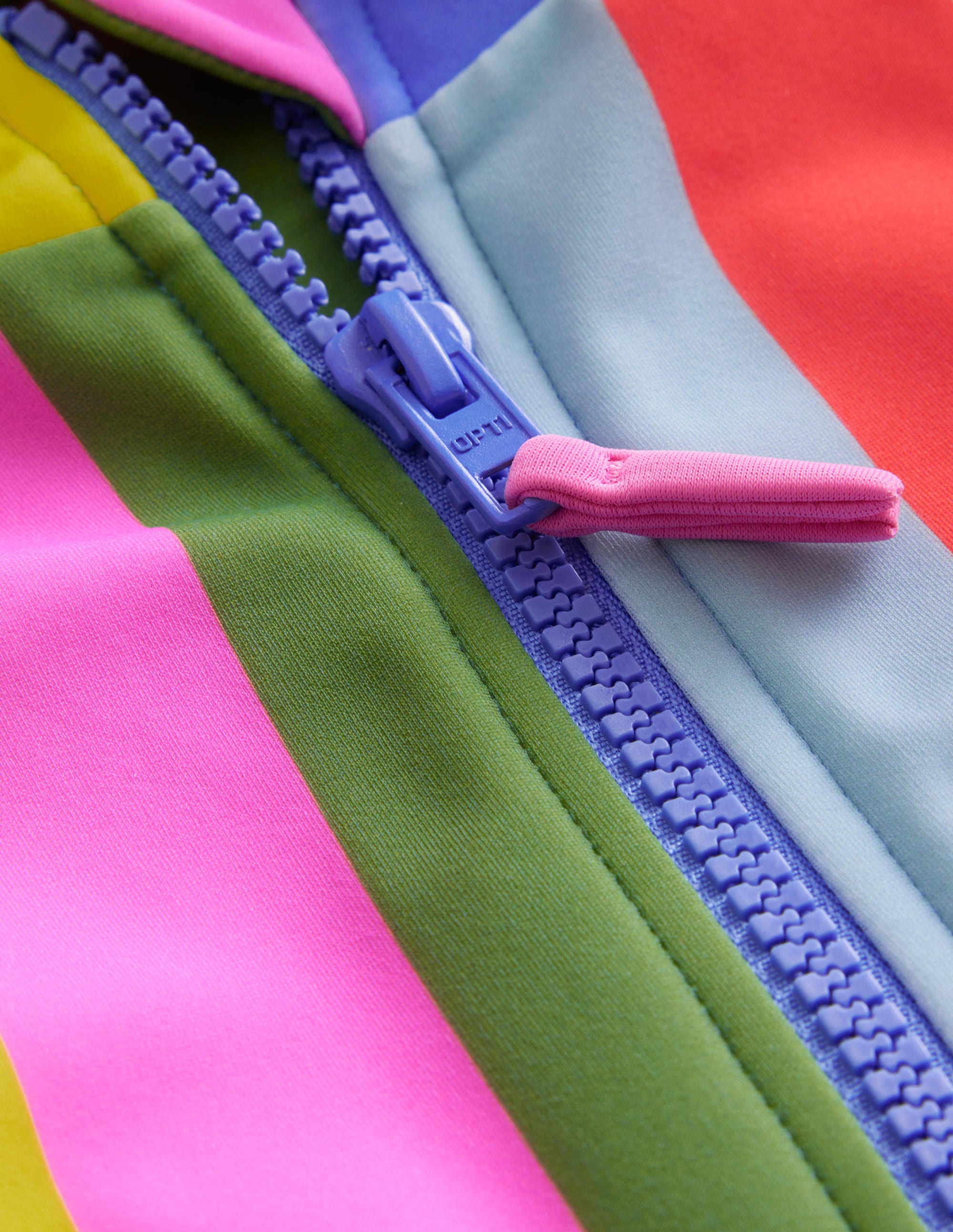 Long-sleeved Swimsuit-Multi Stripe - Image 3