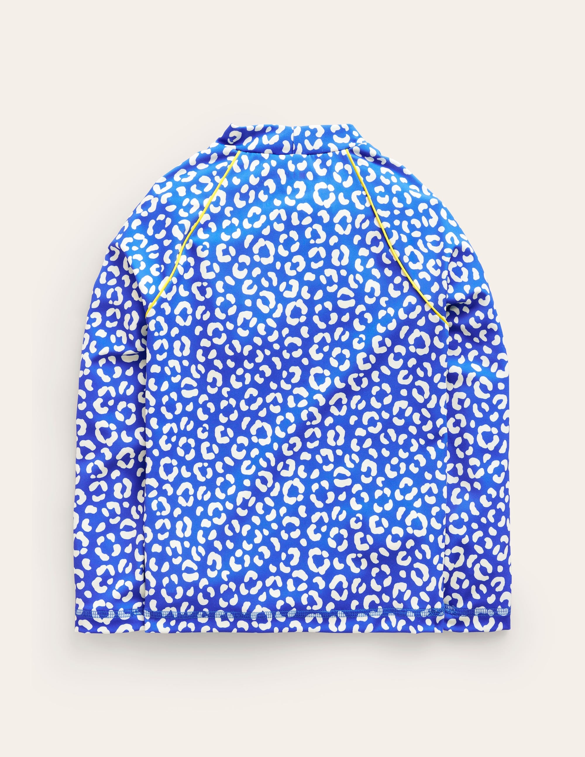 Patterned Rash Vest-Blue Leopard - Image 2
