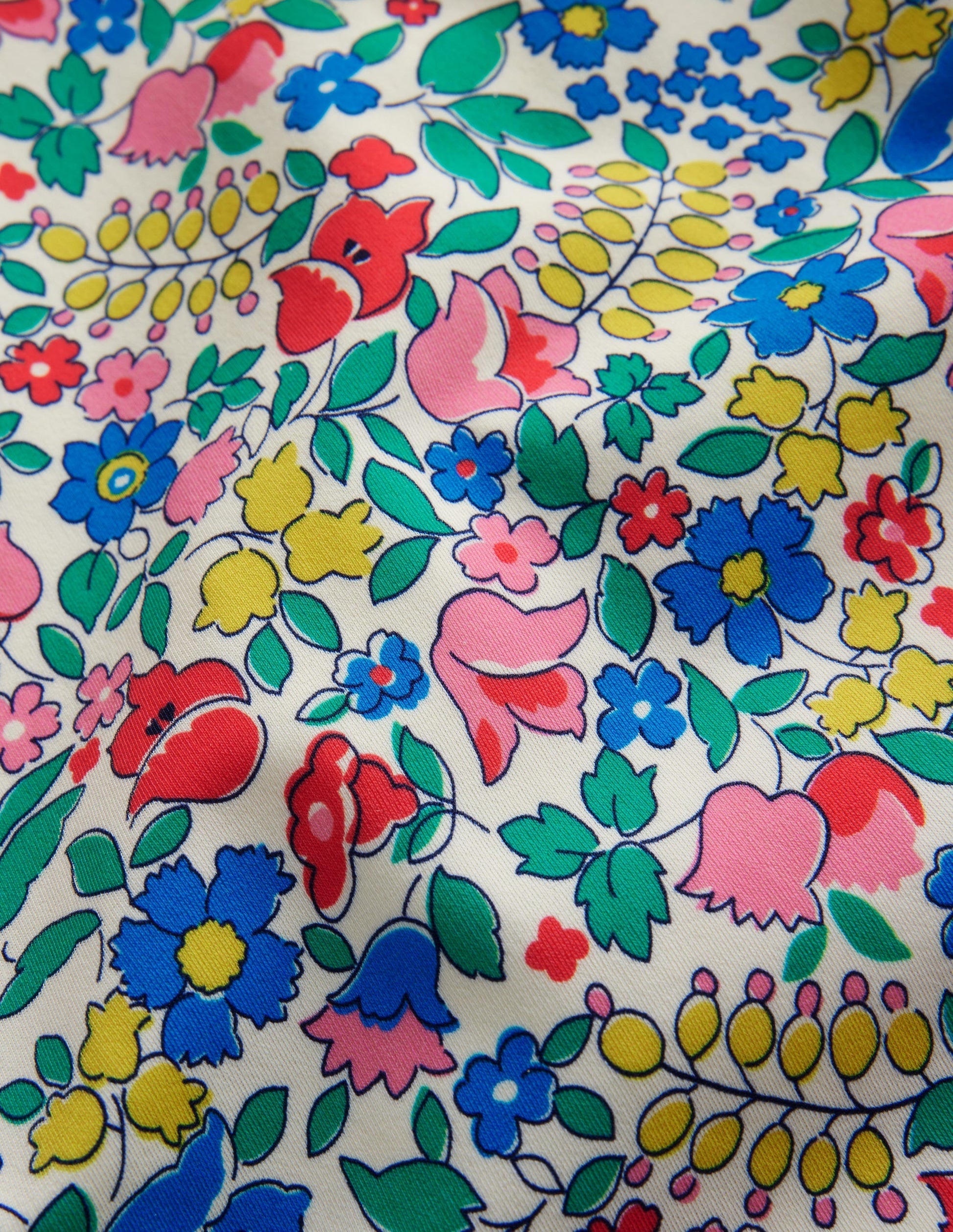 Patterned Rash Vest-Multi Flowerbed-3