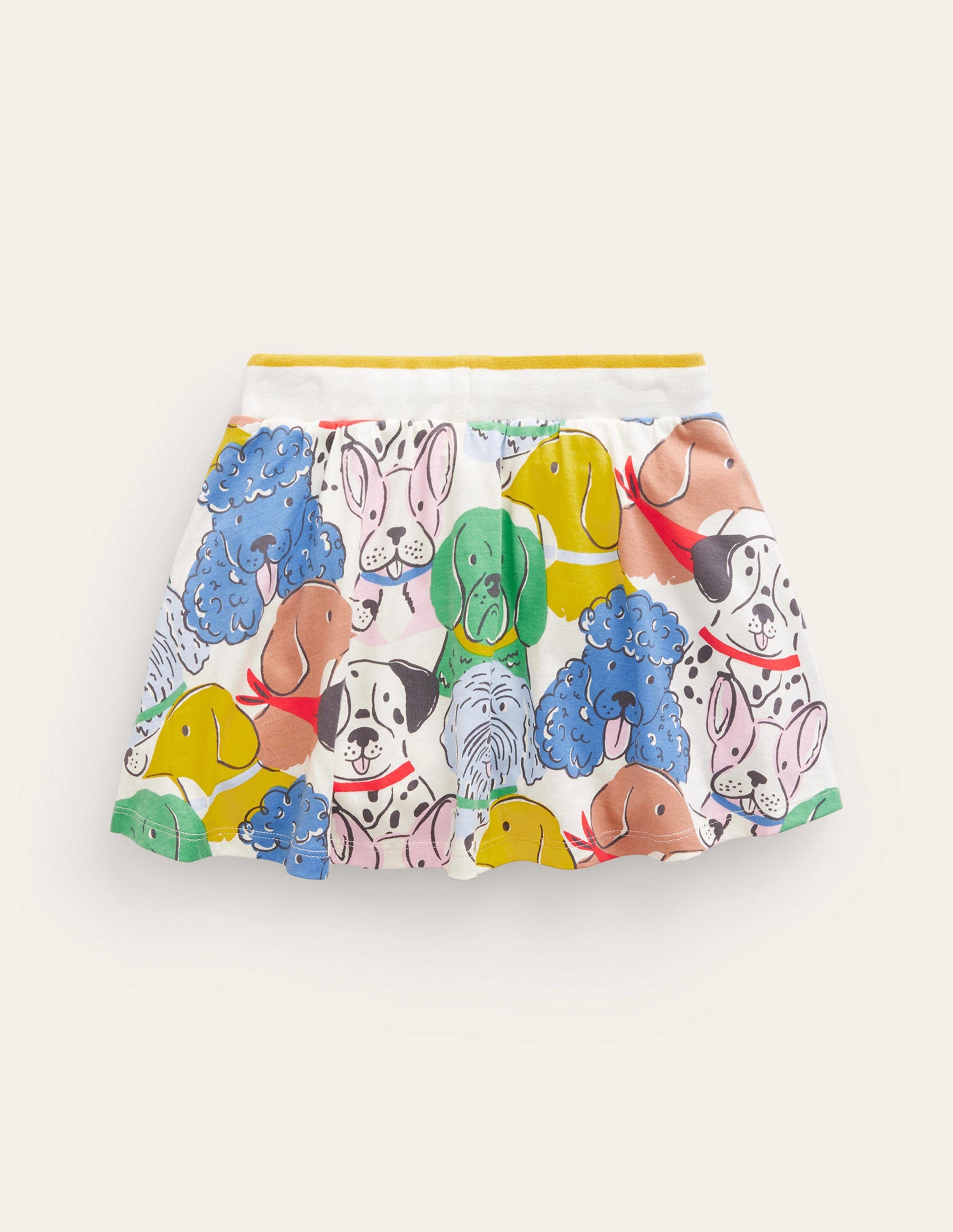 Printed Jersey Skort-Multi Desert Animals-2