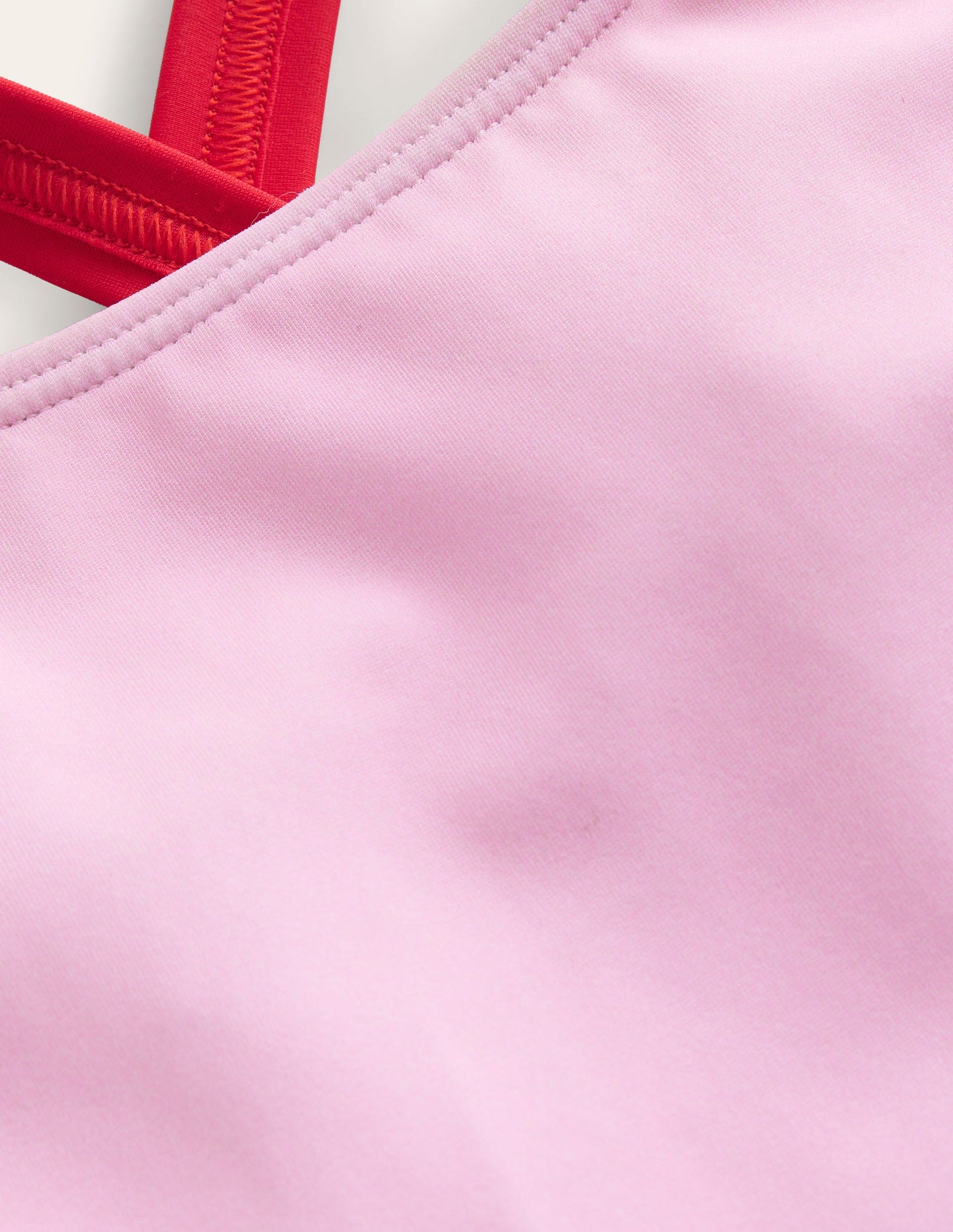 Cross-back Printed Swimsuit-Multi Wave Stripe