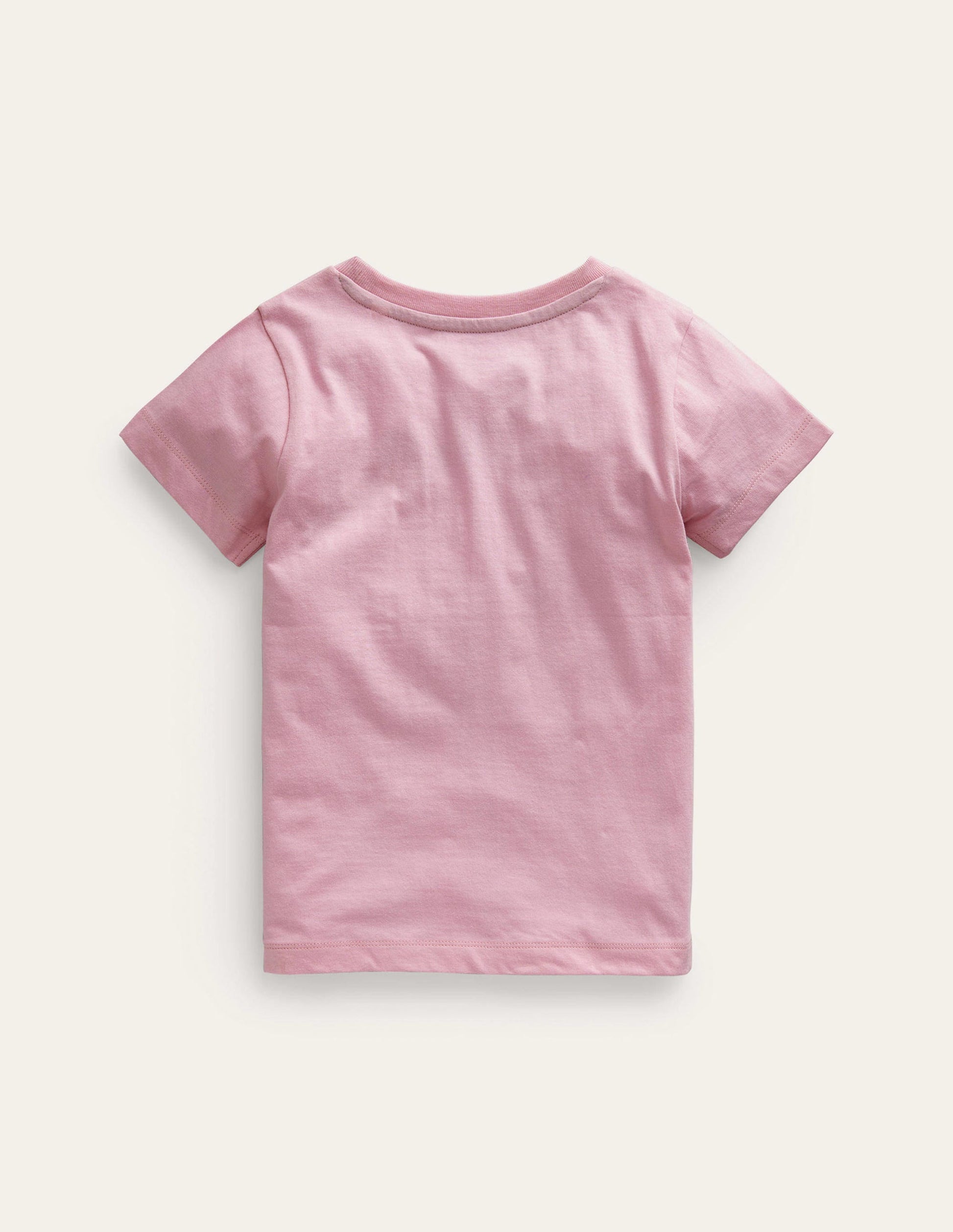 Peeping Pocket T-Shirt-Sweet Pea Pink-2