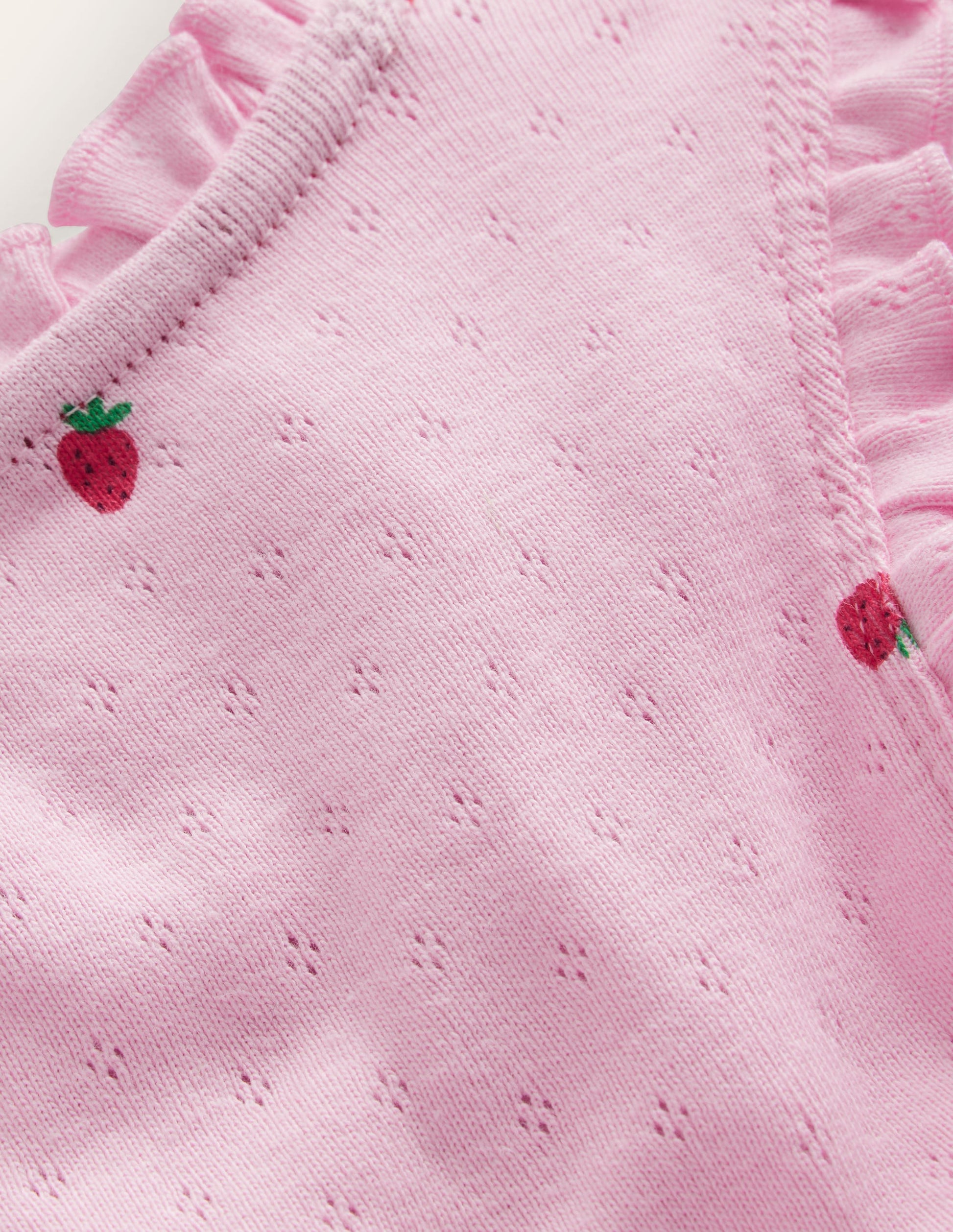 Pointelle Vest-Sweet Pea Strawberries-3
