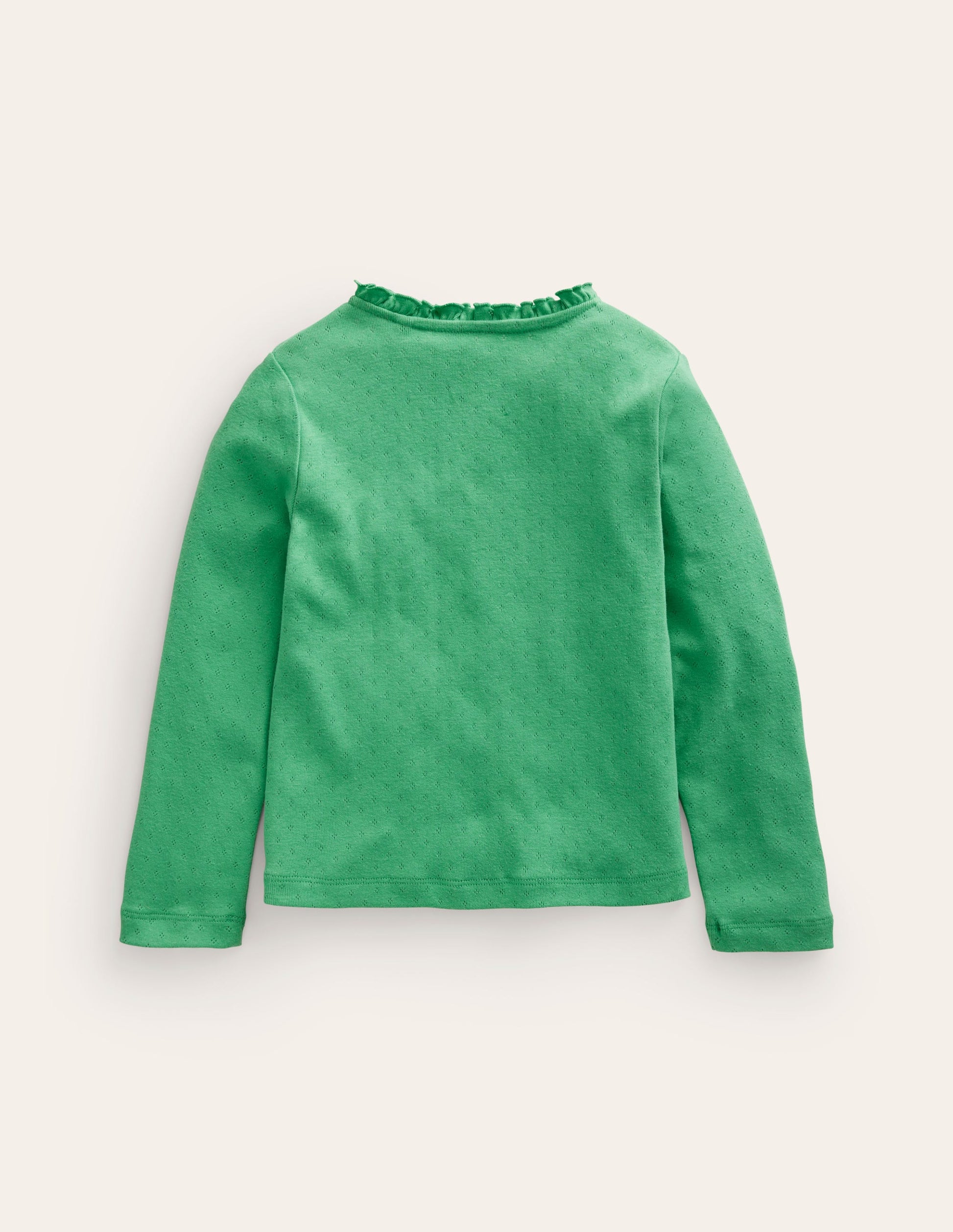 Pointelle Cardigan-Aloe Green-2
