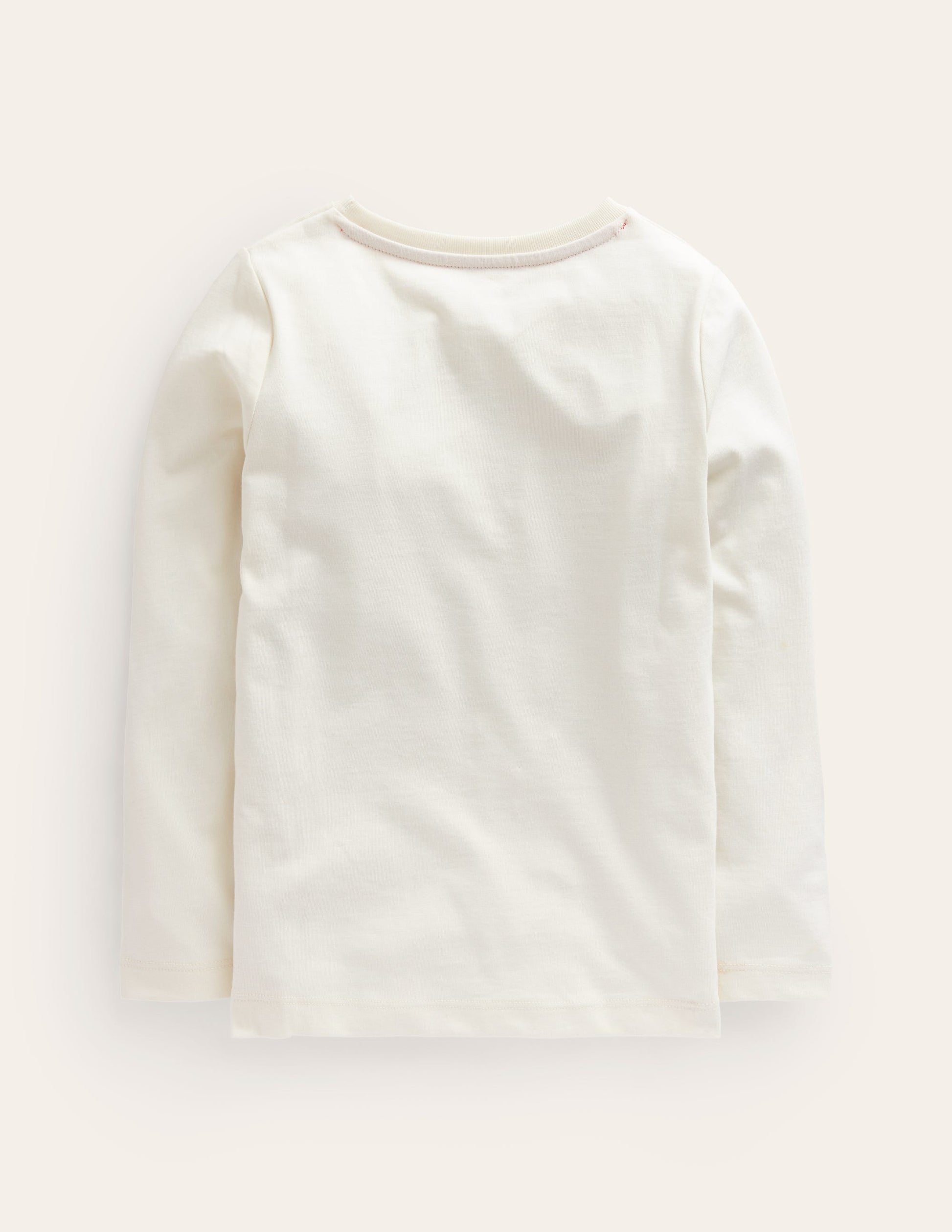 Metallic Logo T-shirt-Ivory Dolphin-2