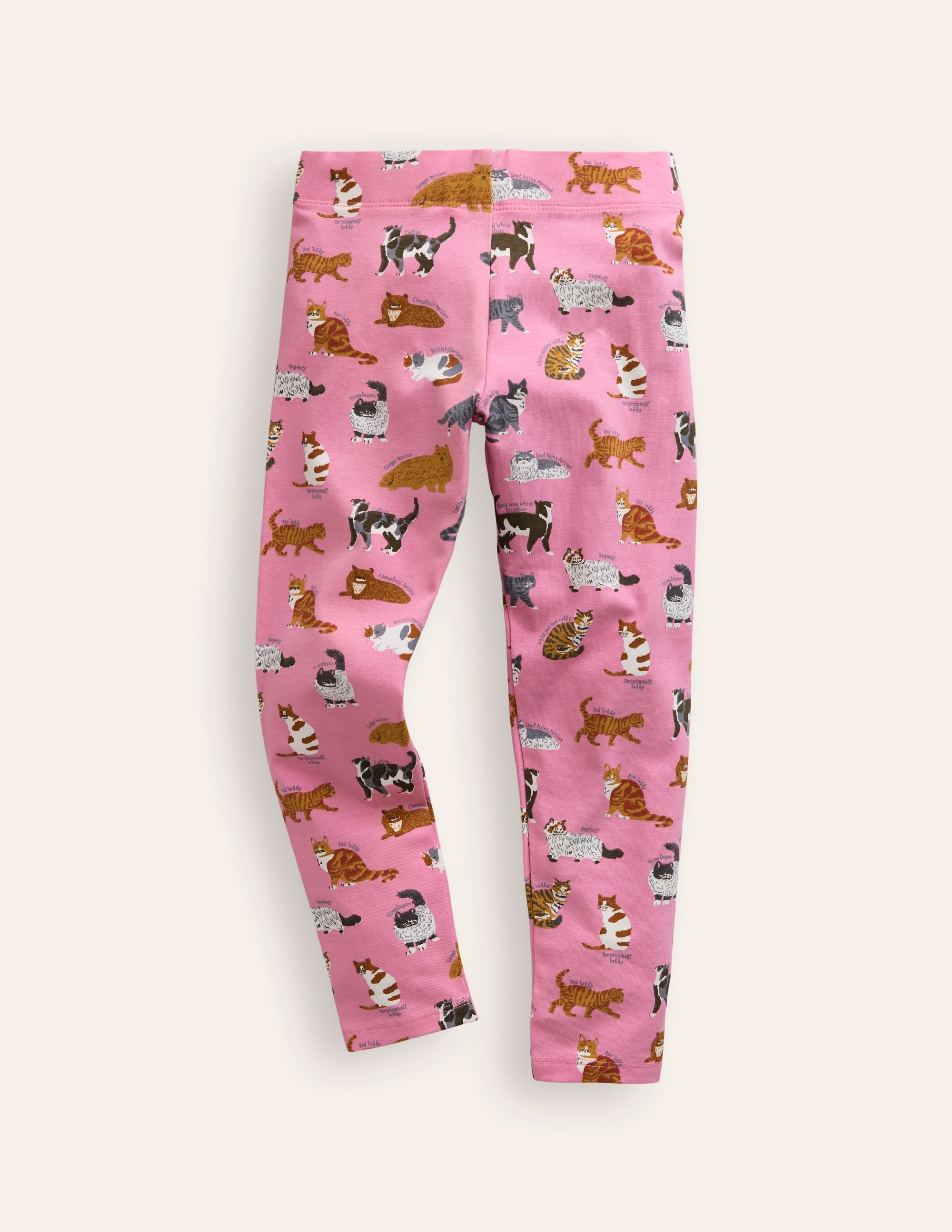 Fun Leggings-Formica Pink Cats - Image 1