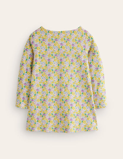 Appliqué Jersey Tunic-Spring Bloom Easter Eggs-2