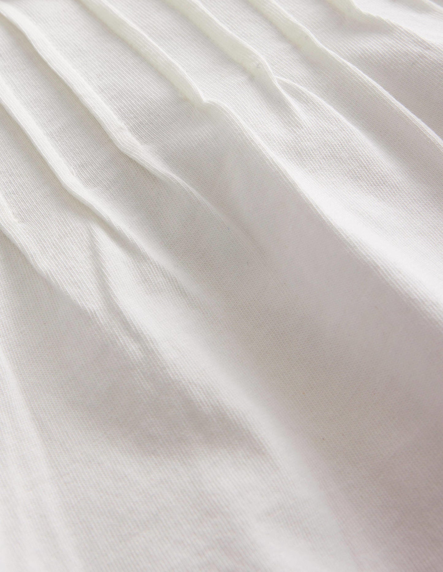 Collared Jersey Top-Ivory