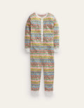 Snug All-In-One Pyjamas-Spring Time Floral
