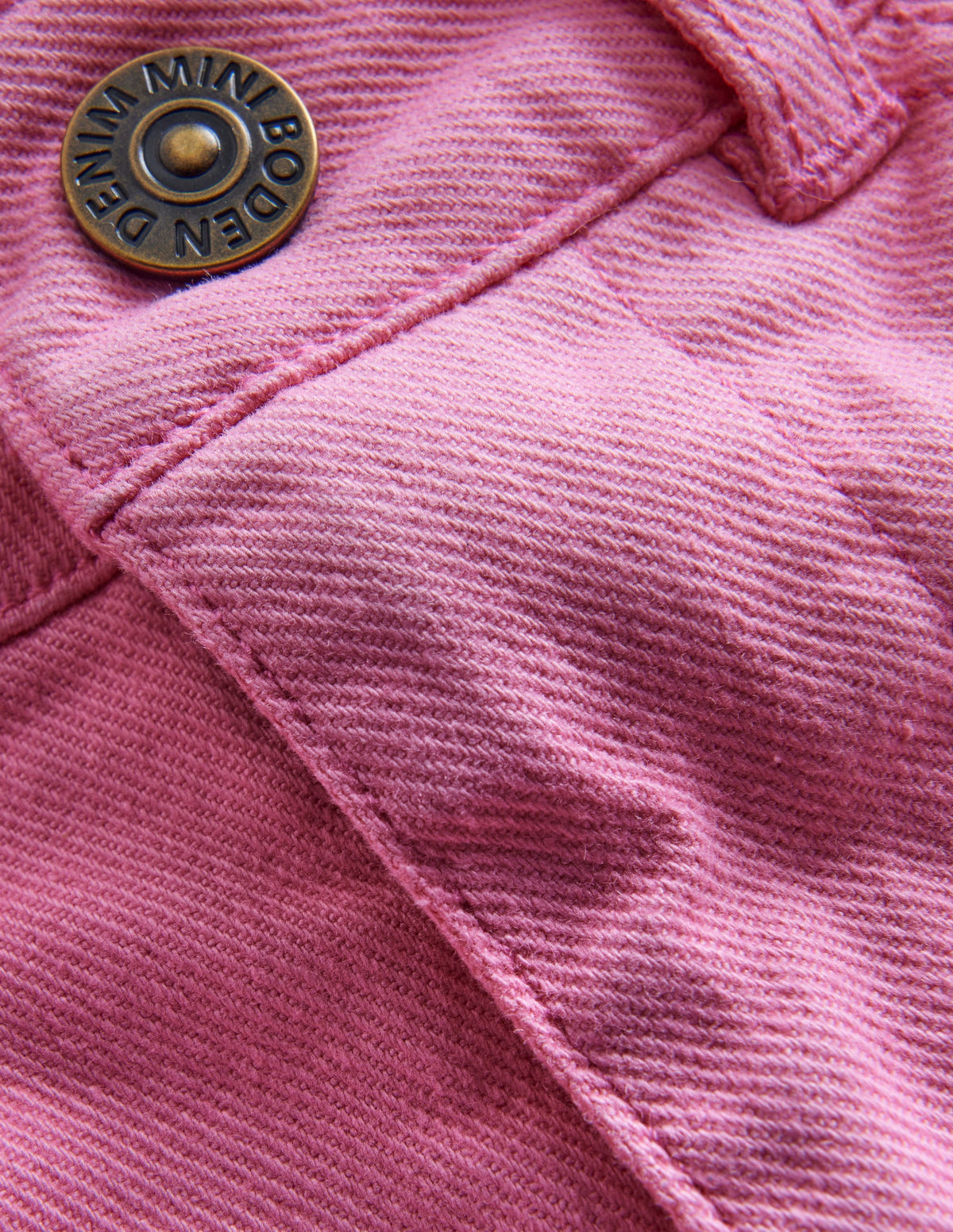 Denim Shorts-Strawberry Milkshake - Image 3