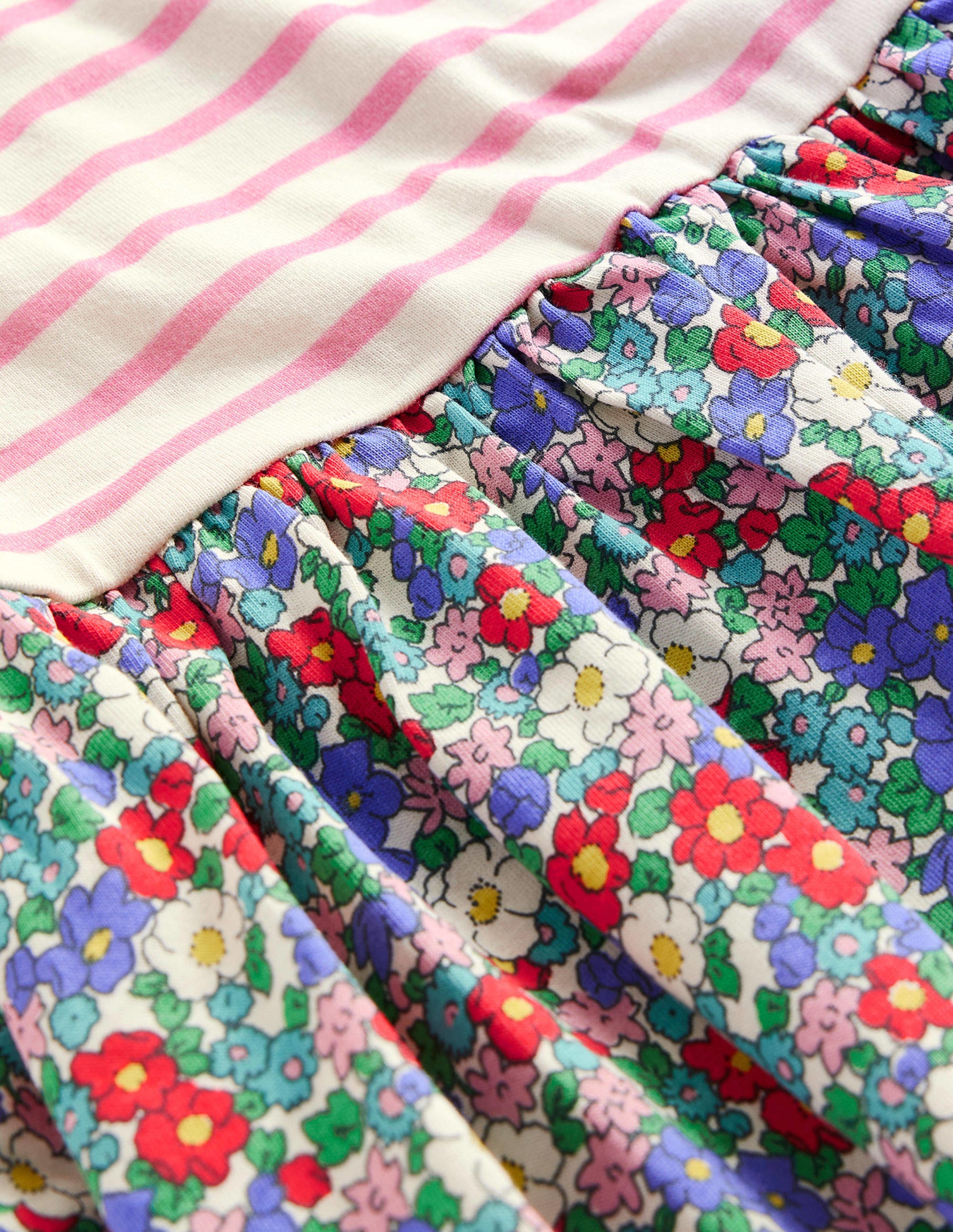 Hotchpotch Jersey dress-Nautical Floral - Image 3