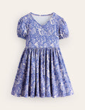 Twirly Ballerina Dress-Surf Blue Mermaids
