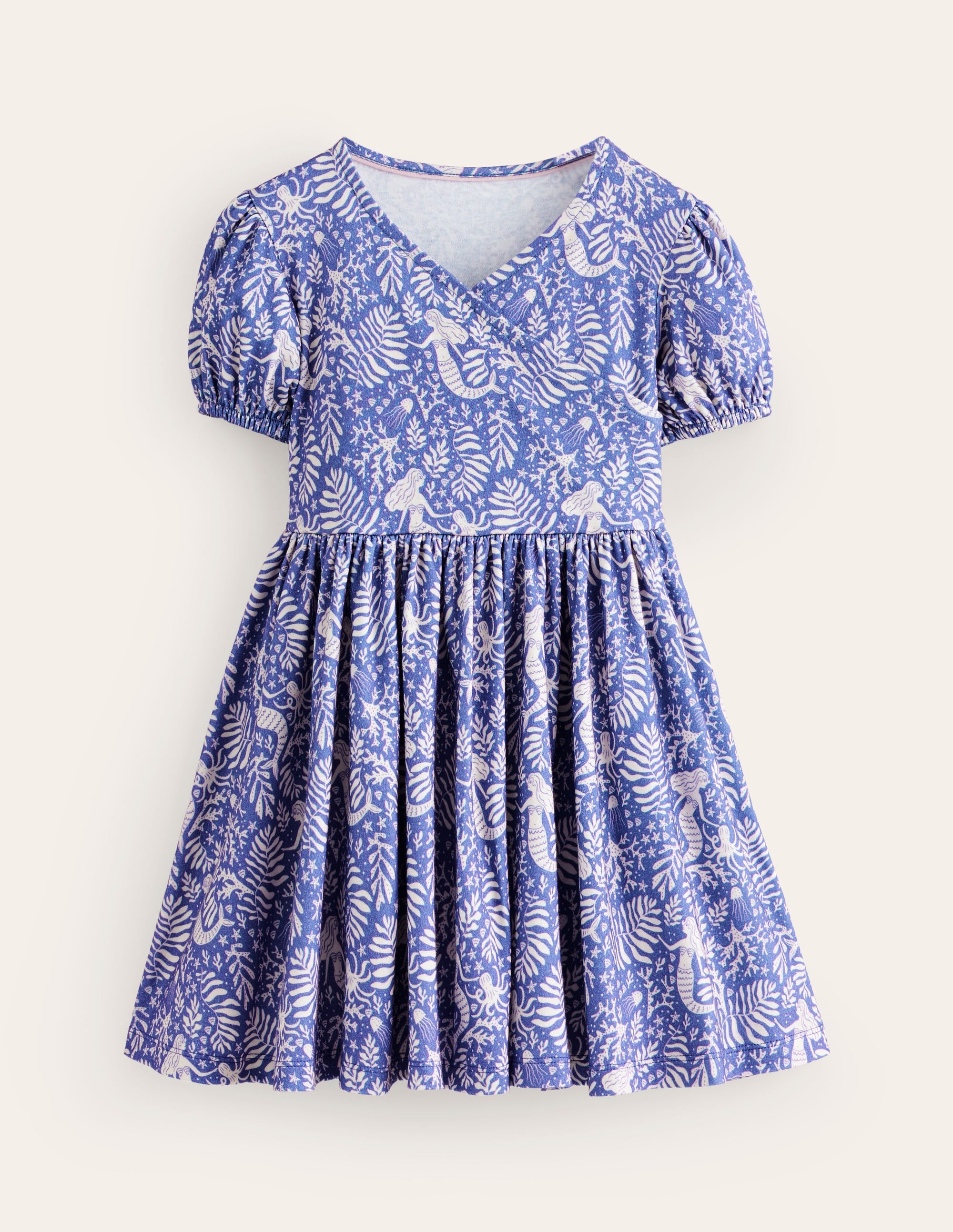 Twirly Ballerina Dress-Surf Blue Mermaids - Image 1