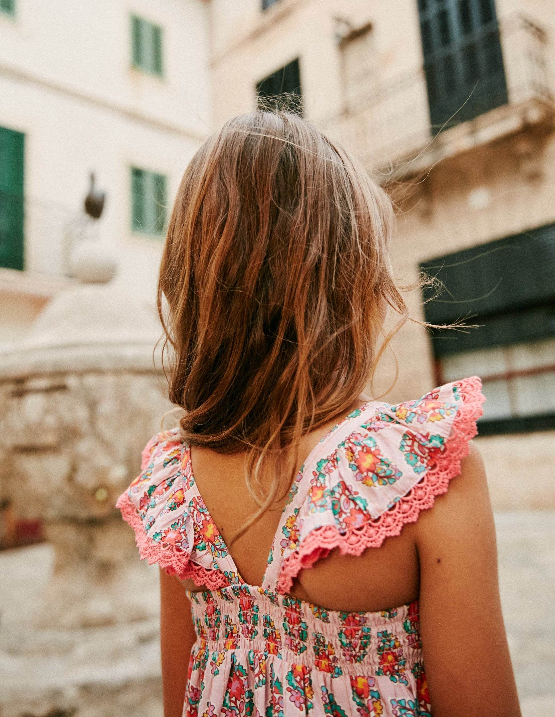 Frill Strap Maxi Sundress-Sugared Almond Pink Paisley-7