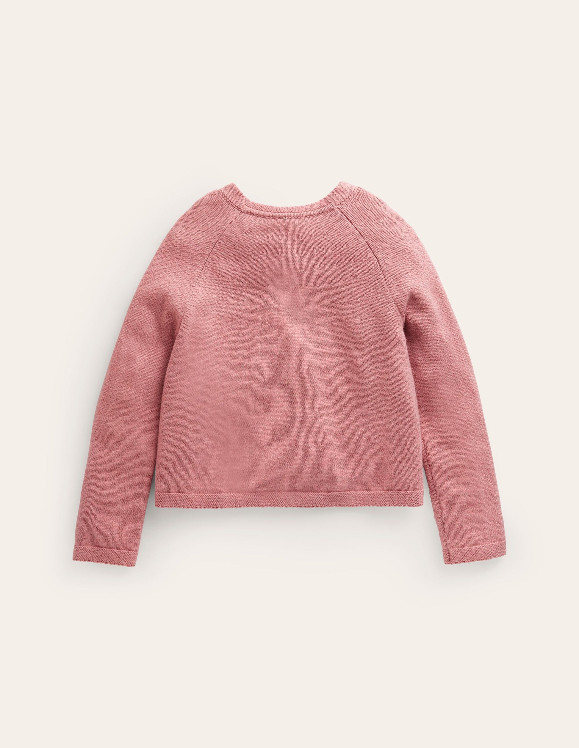 Embroidered Cardigan-Almond Pink Chicks-2