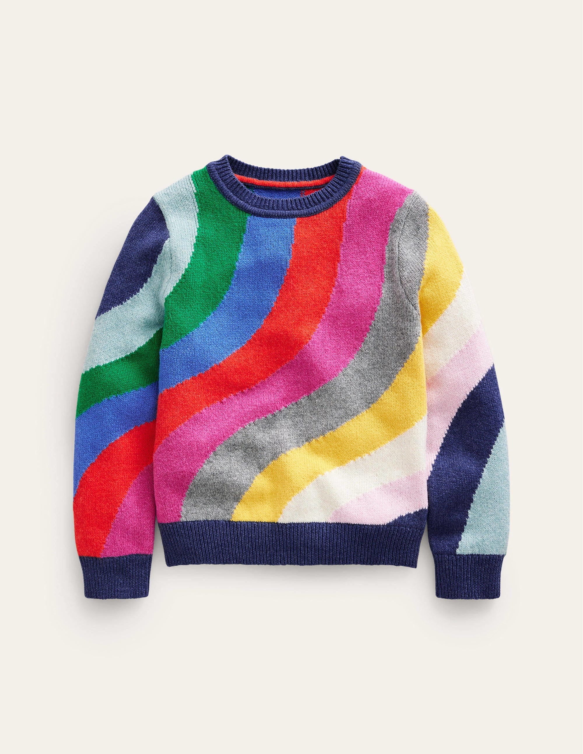 Rainbow Wave Jumper-Multi - Image 1