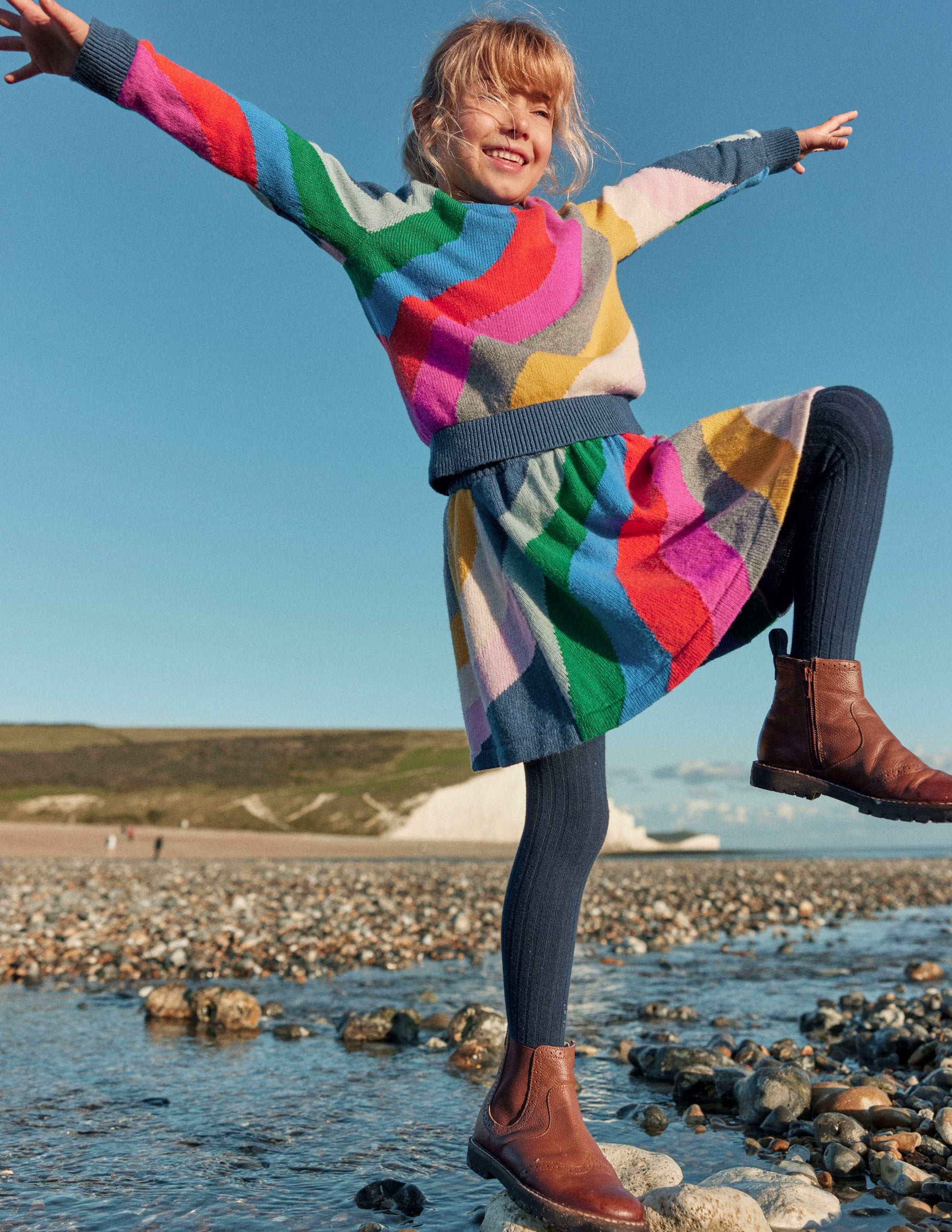 Rainbow Wave Jumper-Multi-3