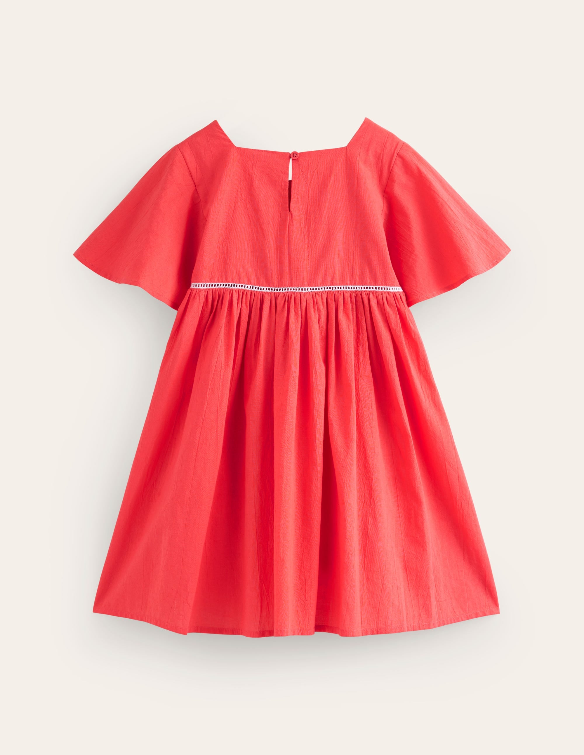 Lightweight Holiday Dress-Jam Red - Image 2