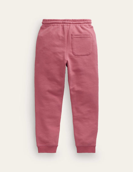 Appliqué Joggers-Cosmos Pink Bird
