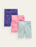 3-Pack Cycling Shorts-Multi Solid