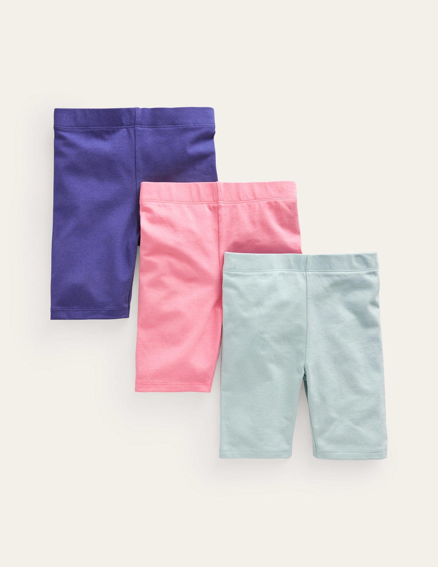 3-Pack Cycling Shorts-Multi Solid