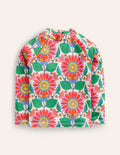 Patterned Rash Vest-Multi Daisy Vine