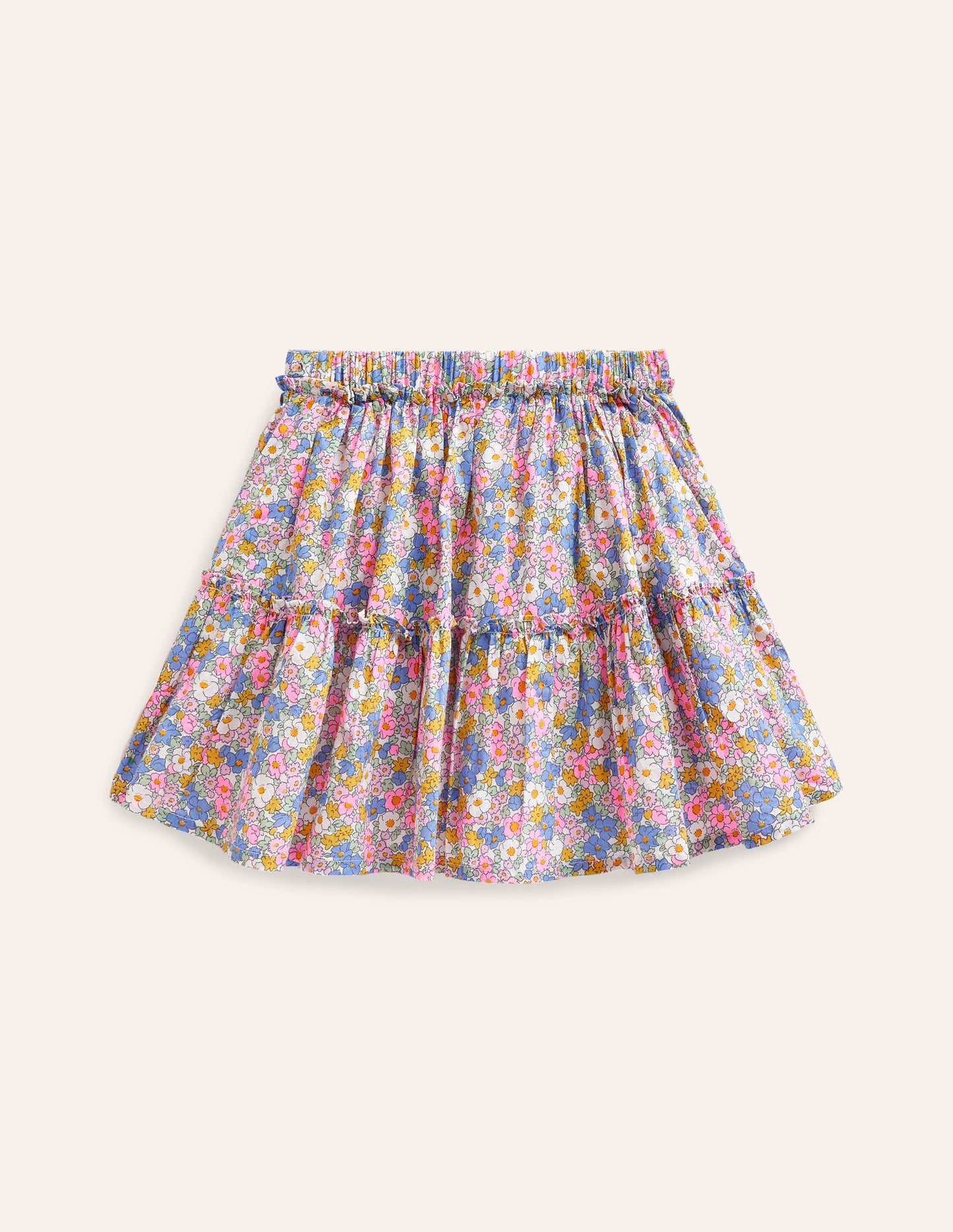 Appliqué Skirt-Festival Pink Nautical Cats