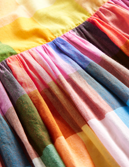 Cross-Back Dress-Bright Neon Multi Gingham-10