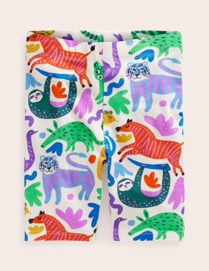 Cycling Shorts-Multi Safari Friends-1